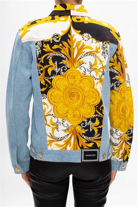 versace jacket womens price|versace denim jacket.